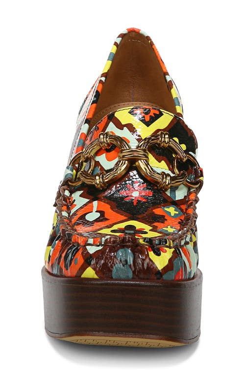 Circus Ny By Sam Edelman Susie Platform Loafer Pump In Dark Bourbon