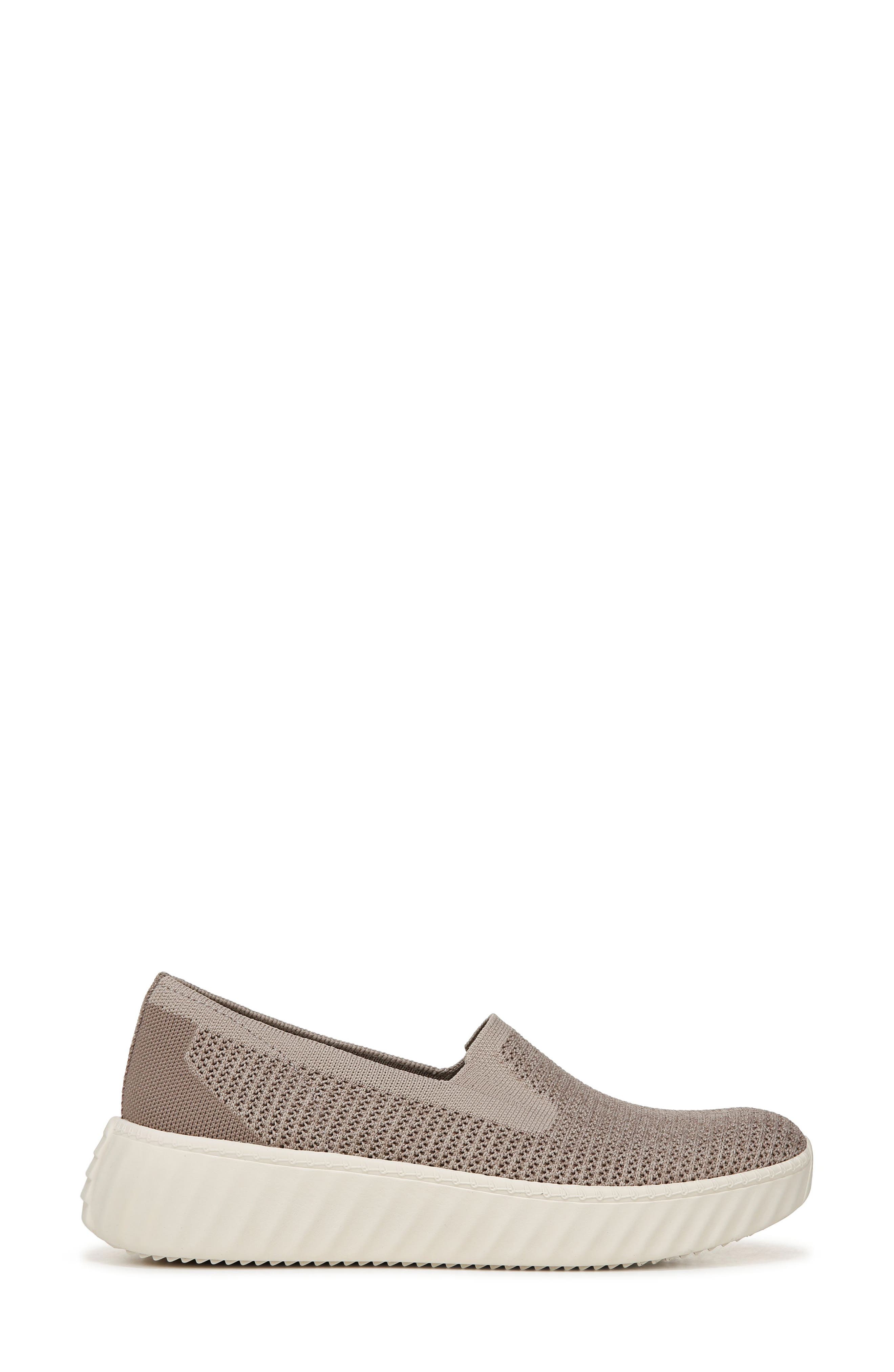 LifeStride Wednesday Knit Slip-On Sneaker, Alternate, color, Simply Taupe Heathered Knit