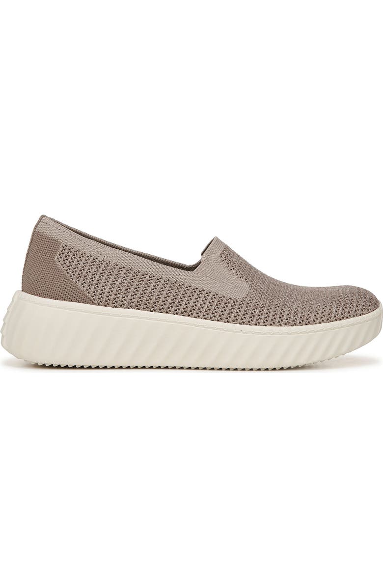 LifeStride Wednesday Knit Slip-On Sneaker, Alternate, color, Simply Taupe Heathered Knit