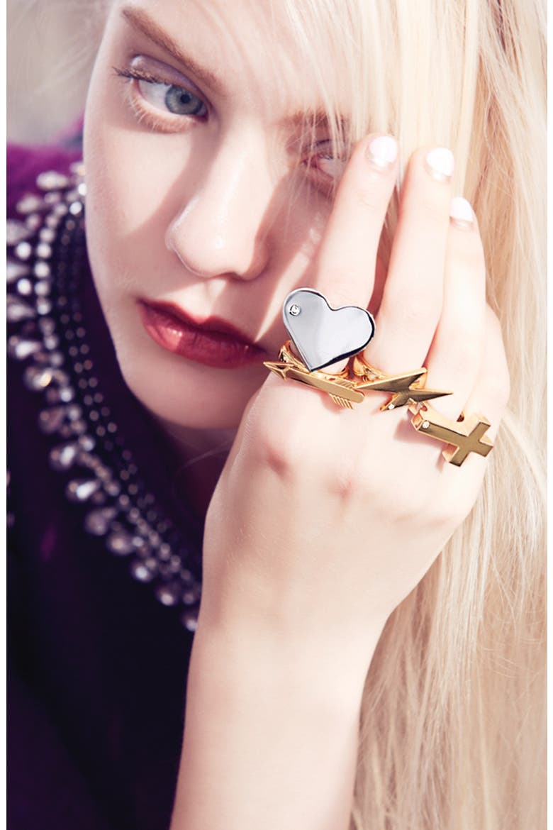 Star Ring, Alternate, color, STAR- SILVER/ CLEAR