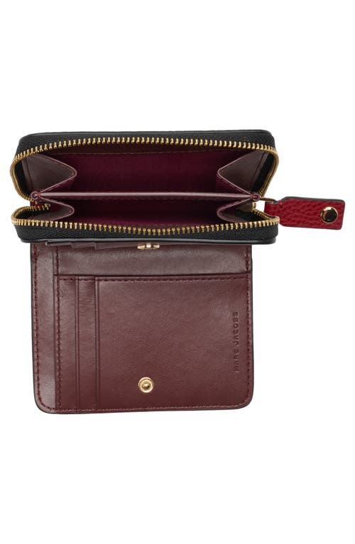 Marc Jacobs Bold Slg Mini Compact Wallet In Red
