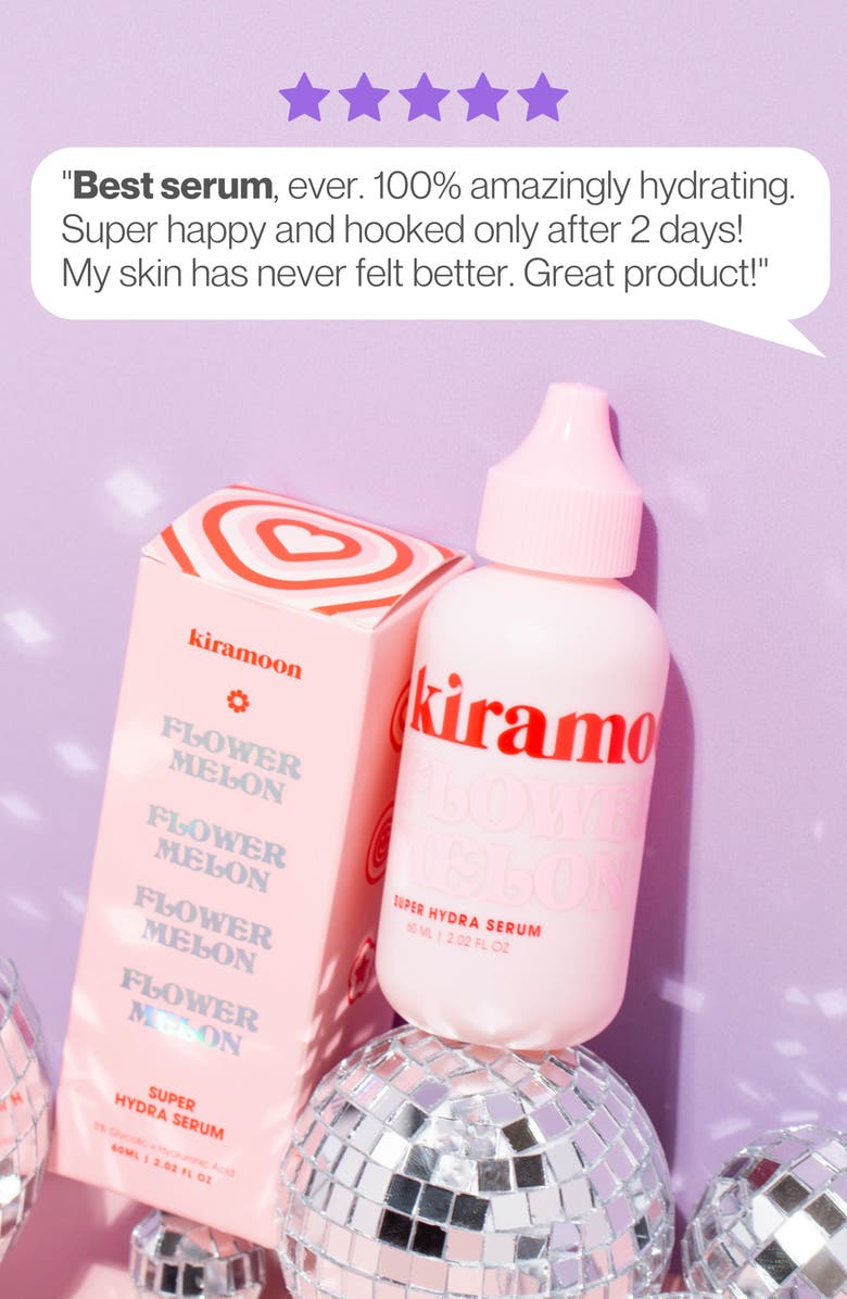 Kiramoon Flowermelon Super Hydra Serum, Alternate, color, Pink