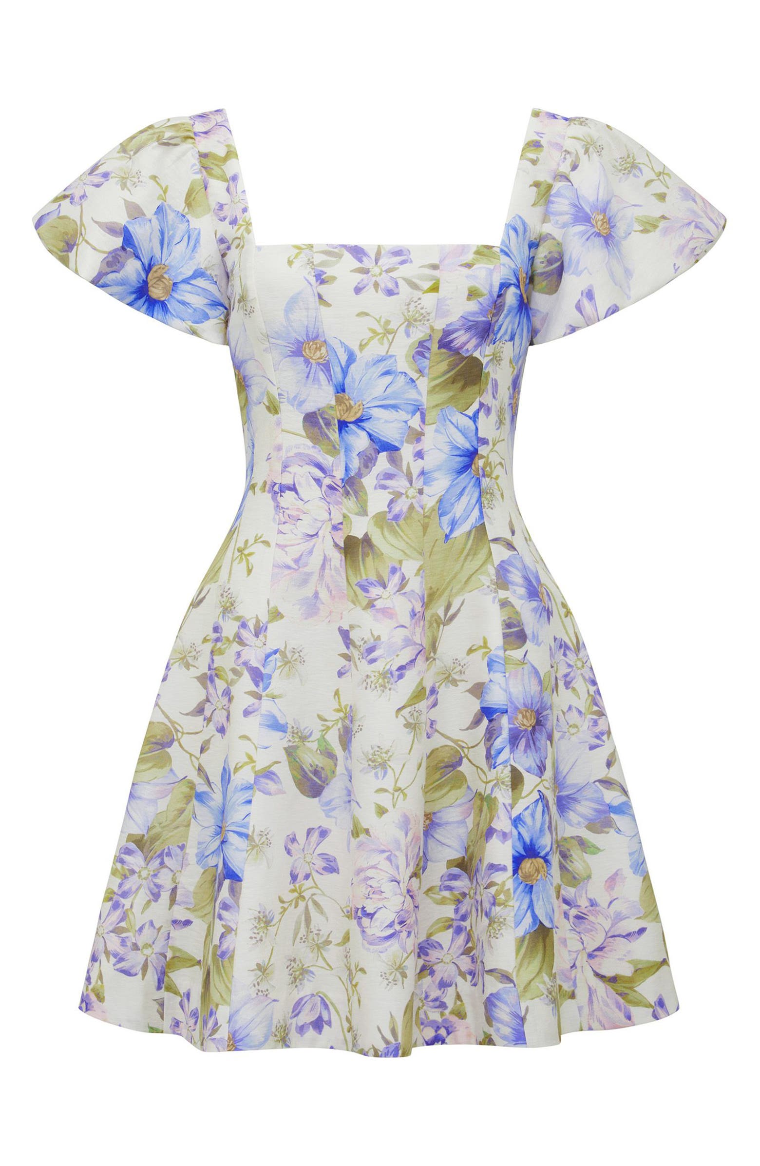 Ever New Josie Floral Print Minidress | Nordstrom