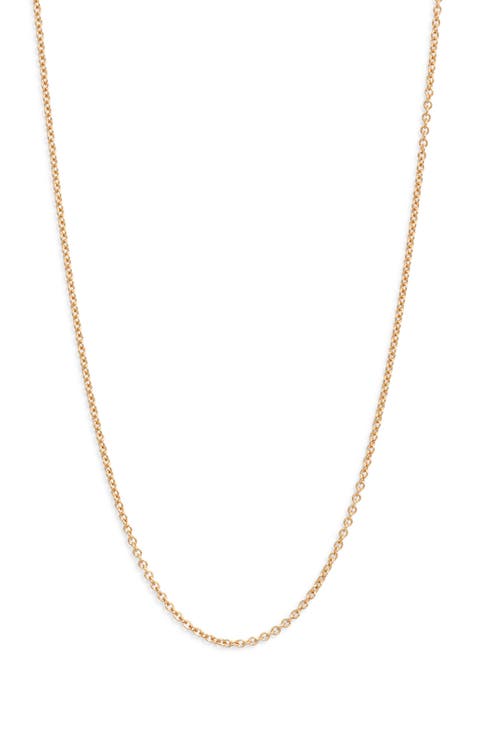 Adjustable Dainty Chain Necklace