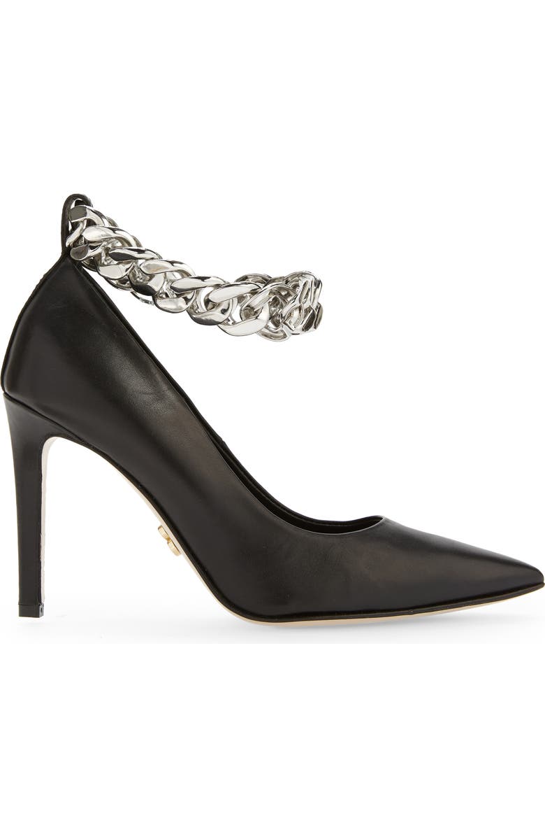 BEAUTIISOLES Justine Chain Ankle Strap Pump, Alternate, color,