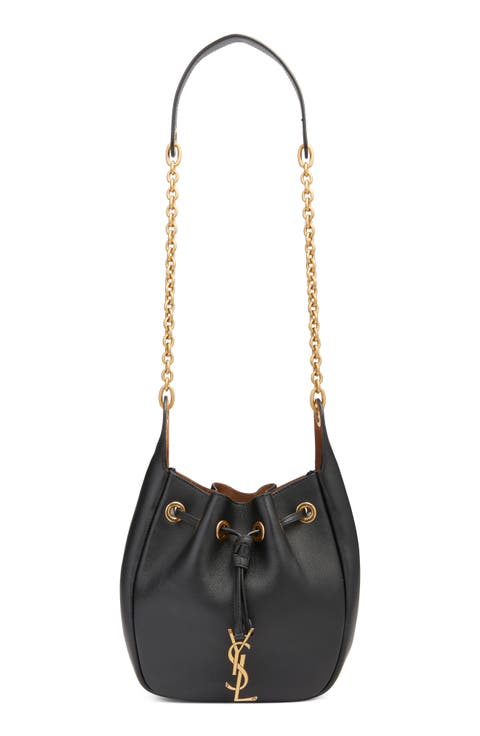 Paris VII Leather Bucket Bag