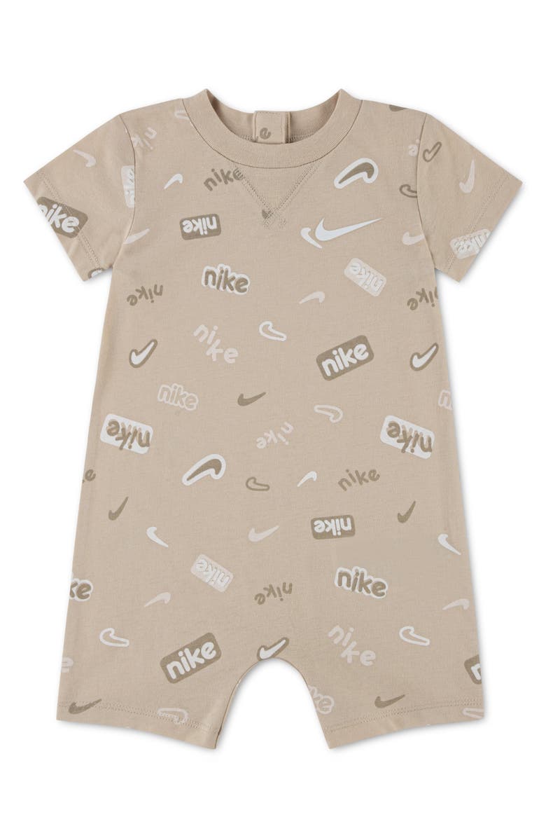 Nike Swoosh Romper, Main, color, 