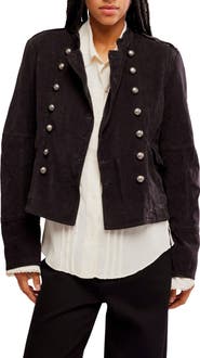 Free People Lotty Velvet Jacket