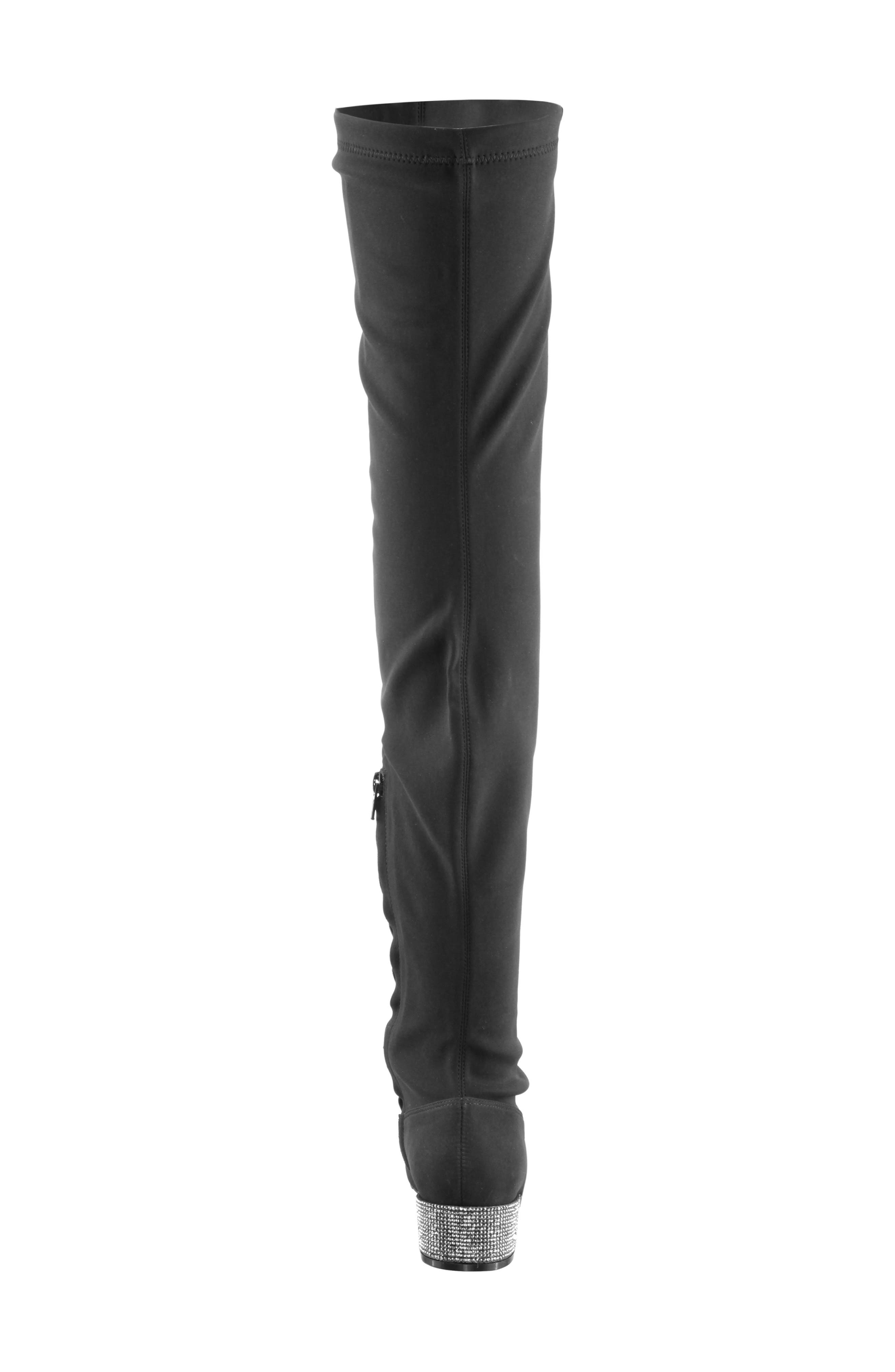 Nina Cintia 2 Over the Knee Boot, Alternate, color, Black