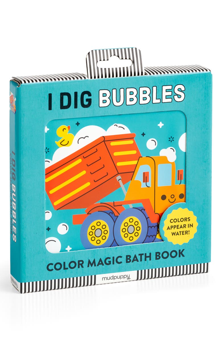 Chronicle Books 'I Dig Bubbles!' Color Magic Bath Book, Main, color, Multi