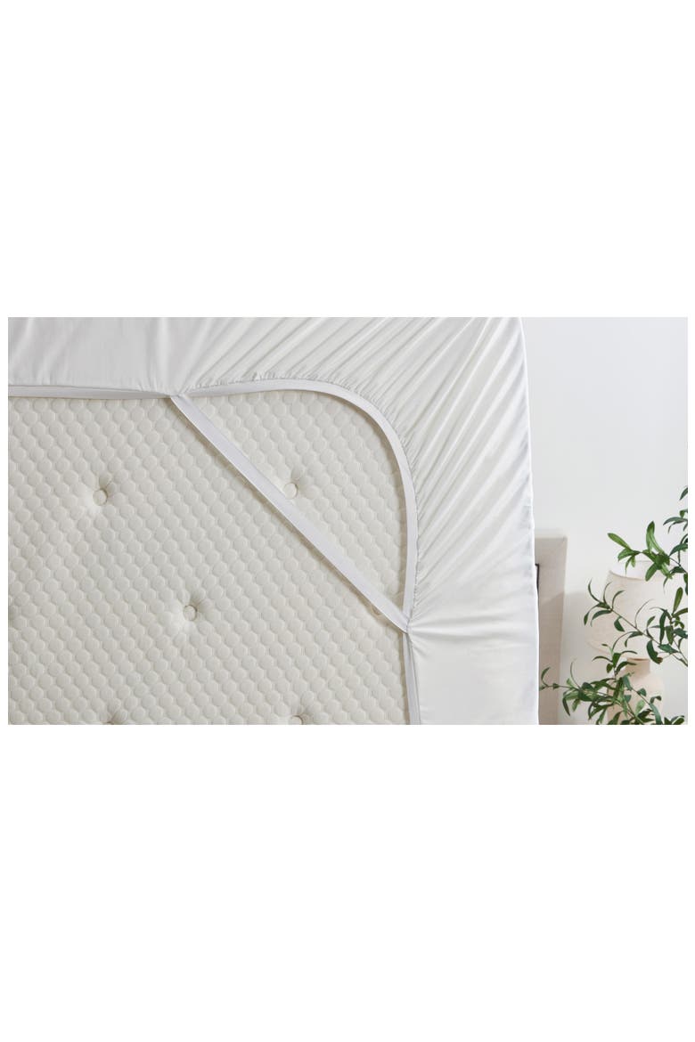 Ice Cooling Waterproof Mattress Topper, Alternate, color, WHITE