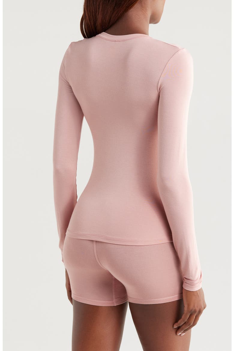 Aidelene Long Sleeve Sleep Top, Alternate, color, BLUS