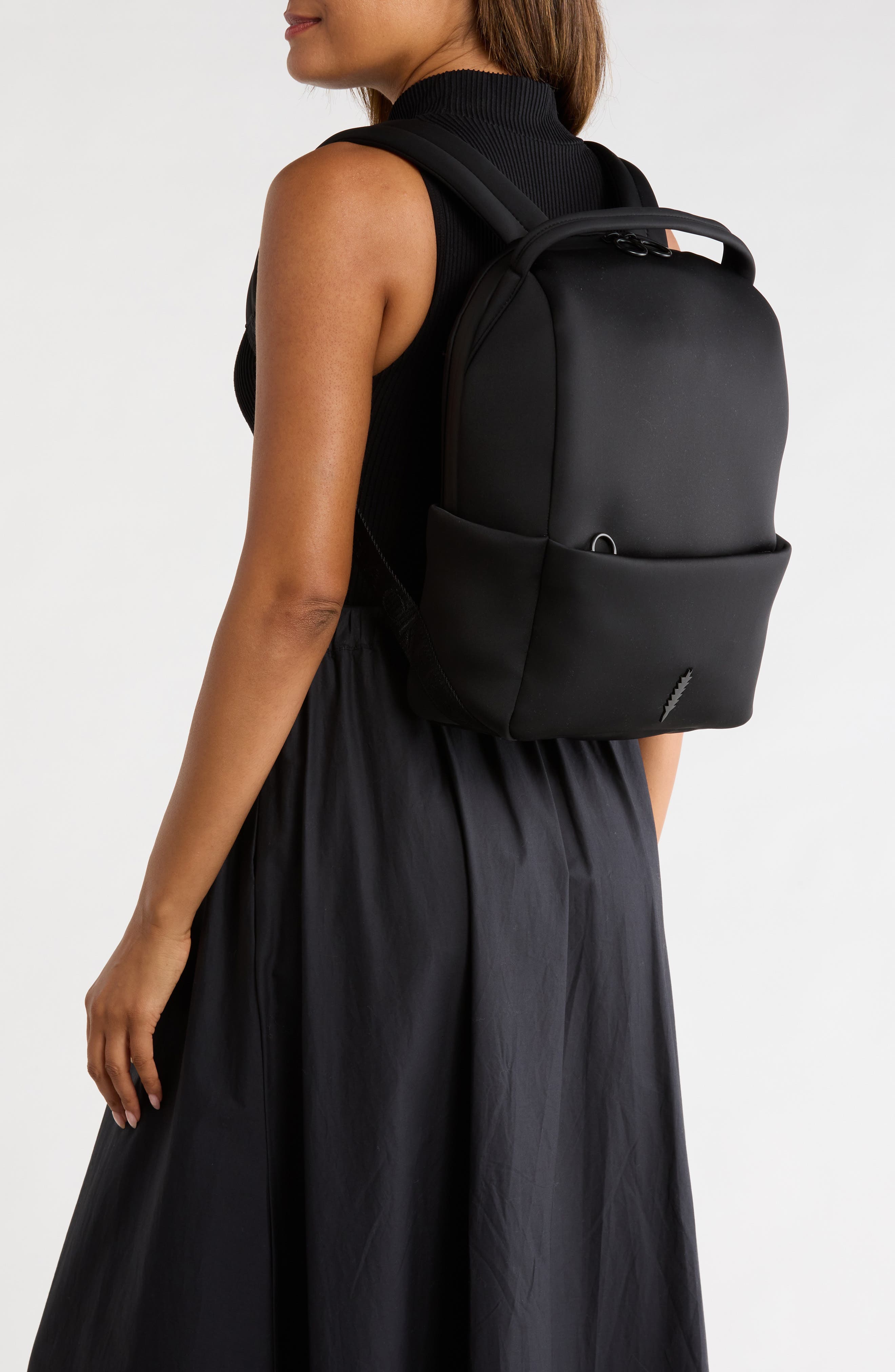 Fenix Medium Backpack, Alternate, color, BLACK