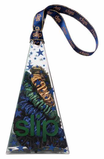 slip 4-Pack Pure Silk Skinny Scrunchies Ornament
