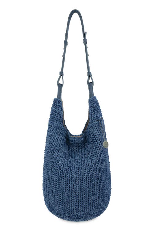 The Sak Los Feliz 120 Hobo in Denim Tonal Straw at Nordstrom