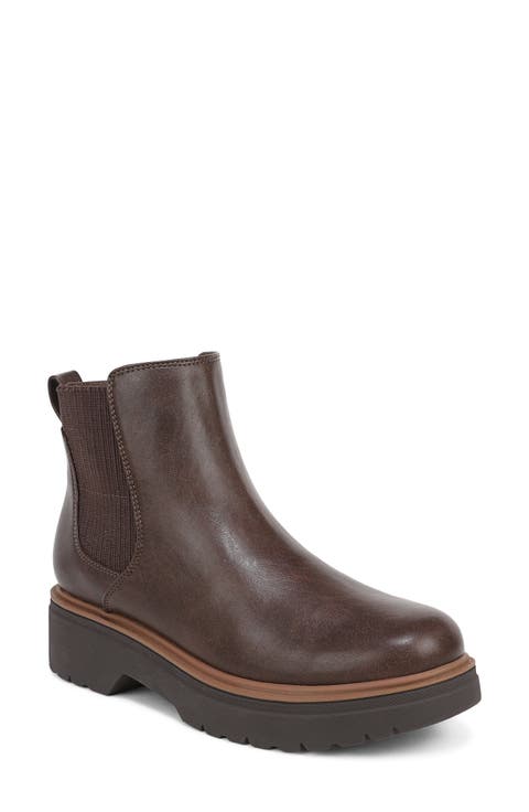 Bring Vibes Faux Leather Chelsea Boot