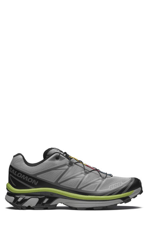 Salomon Xt-6 Sneaker In Alloy