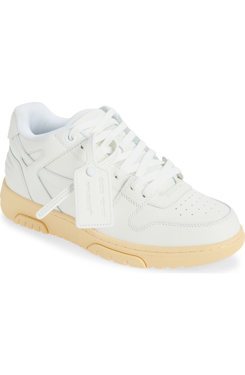 Off-White Out Of Office Calf Leather Sneaker, Main, color, White