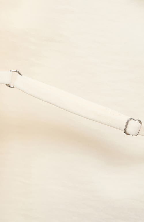 Mango Square Neck Camisole In Neutral