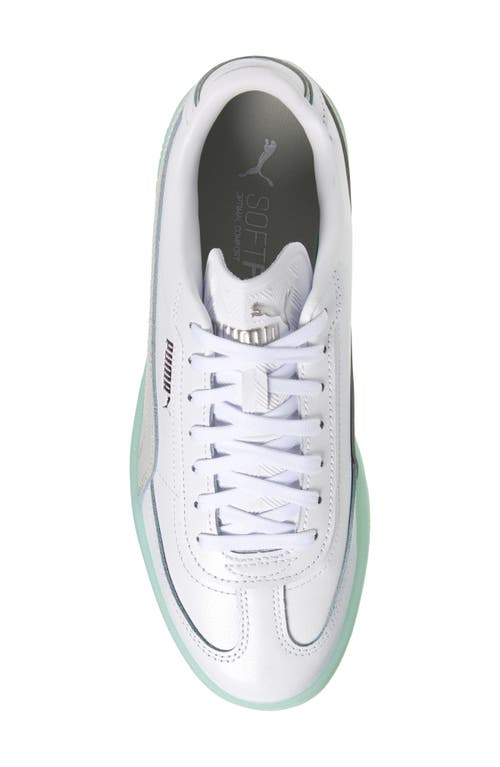Shop Puma Club 5v5 Sneaker In  White-feather Gray