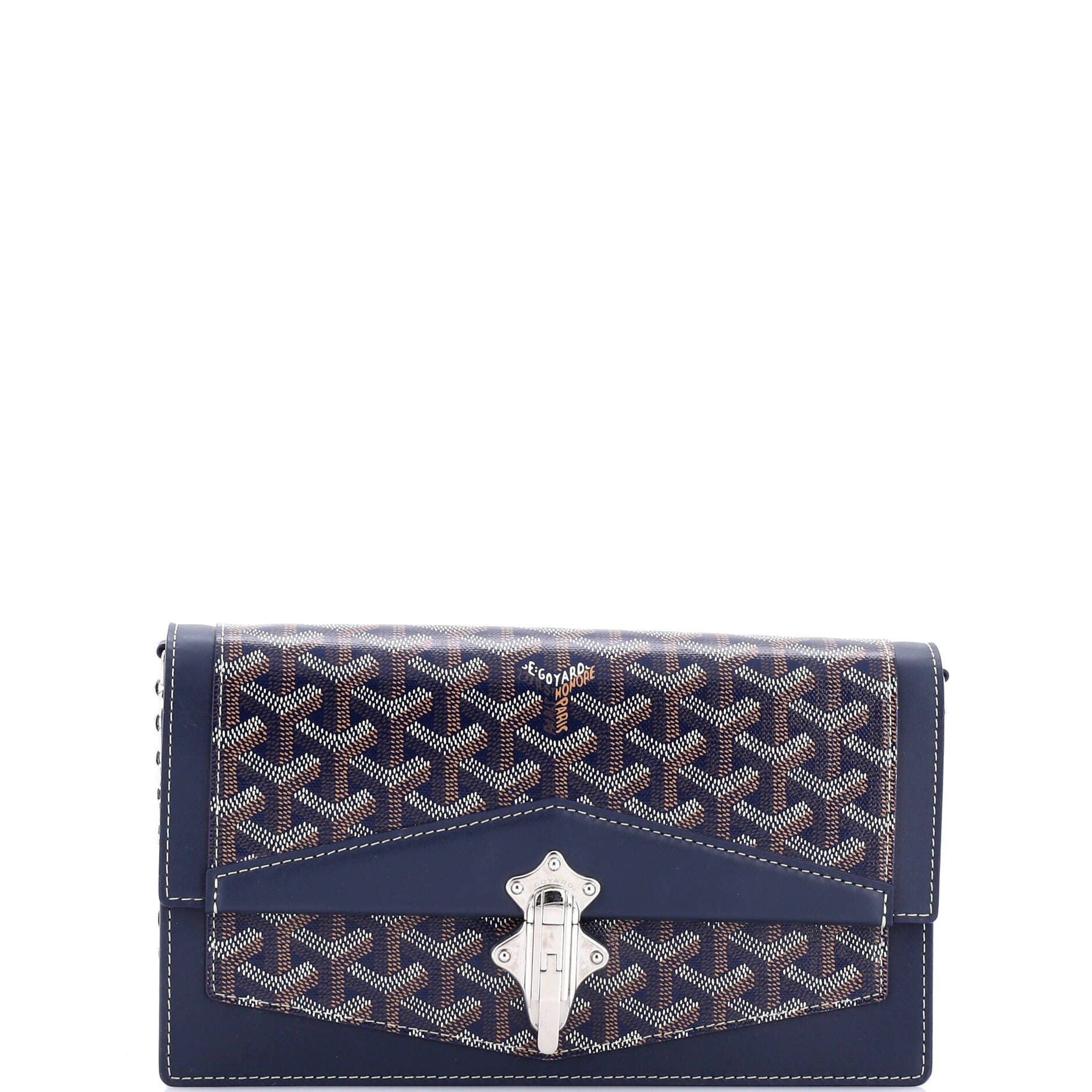 Pre-Owned Goyard Duchesse Marie-Caroline Bag Coated Canvas Small, Main, color, 