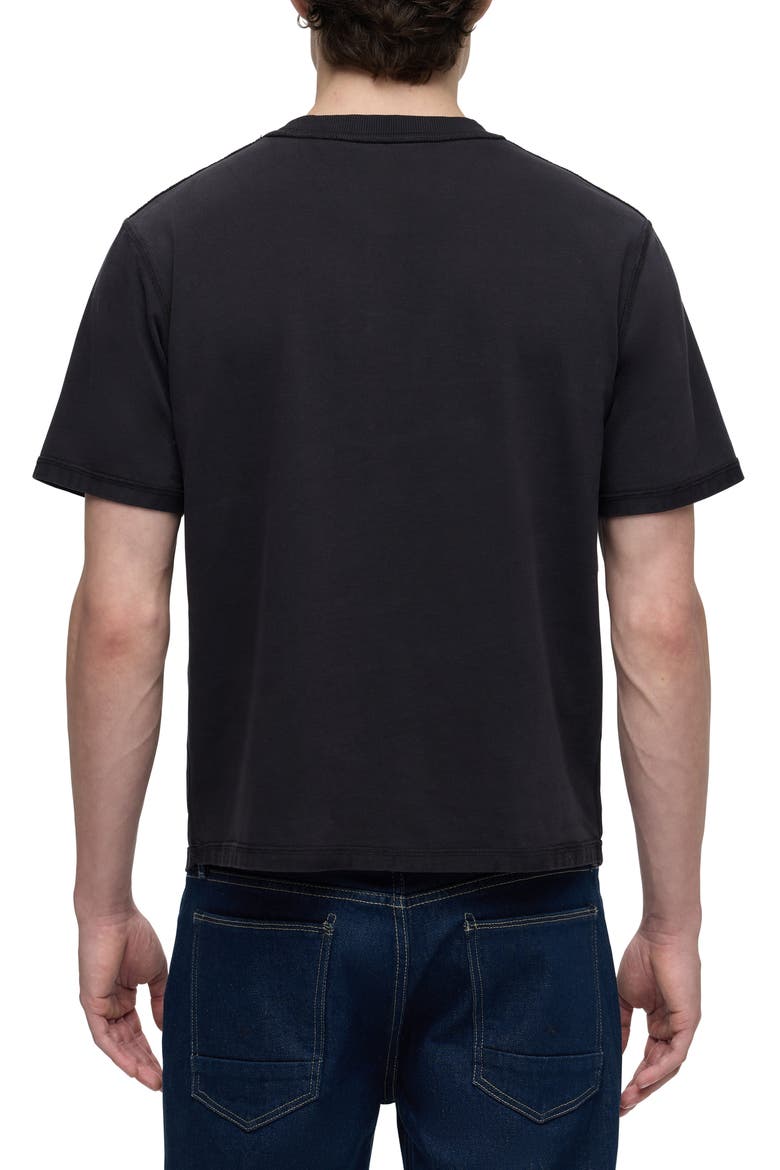 Heavyweight Cotton T-Shirt, Alternate, color, FOREST BLACK