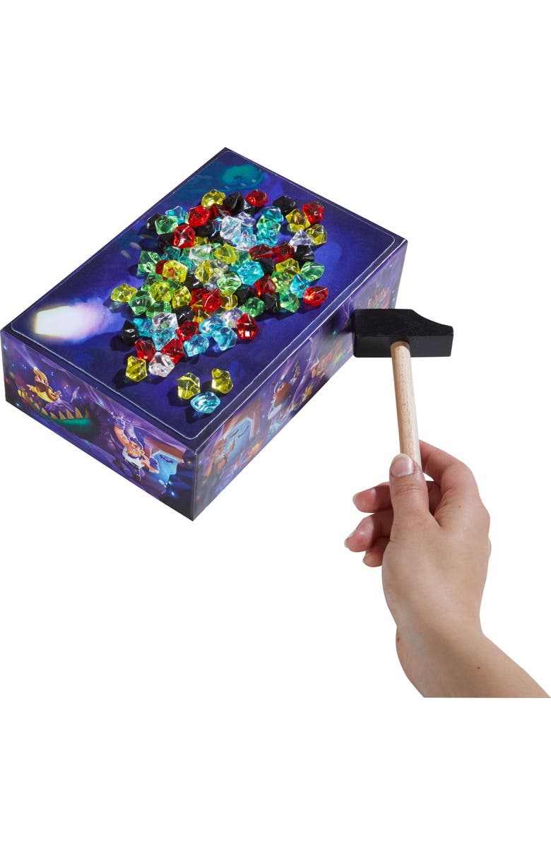 HABA Hammer Time A Fun Kids Treasure Hunt Board Game, Family Party Game with Gems & Strategy for Ages 5+, Alternate, color, Yellow Multi