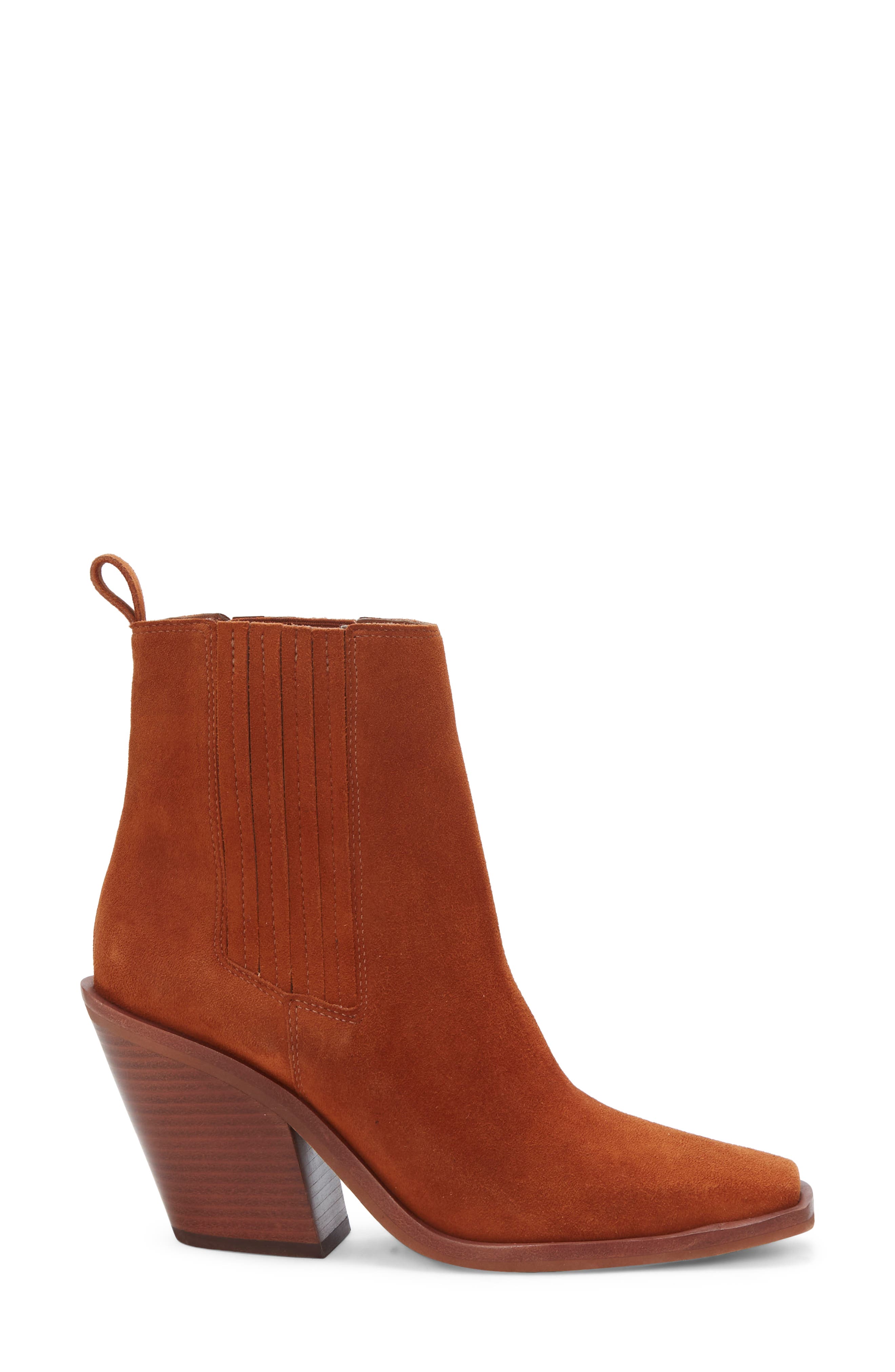 Ackella Bootie, Alternate, color, WARM CARAMEL