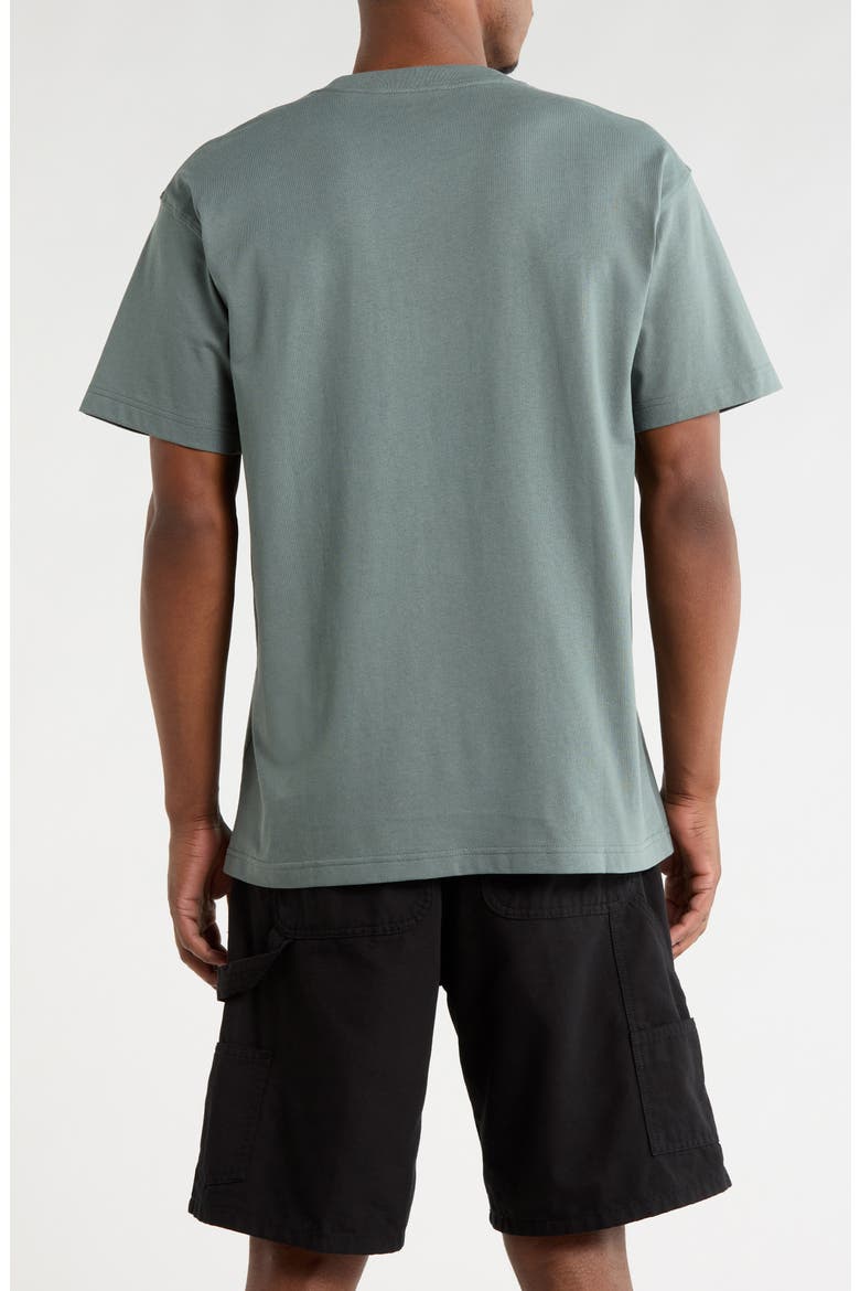 Logo Organic Cotton Graphic T-Shirt, Alternate, color, VELVET GREEN