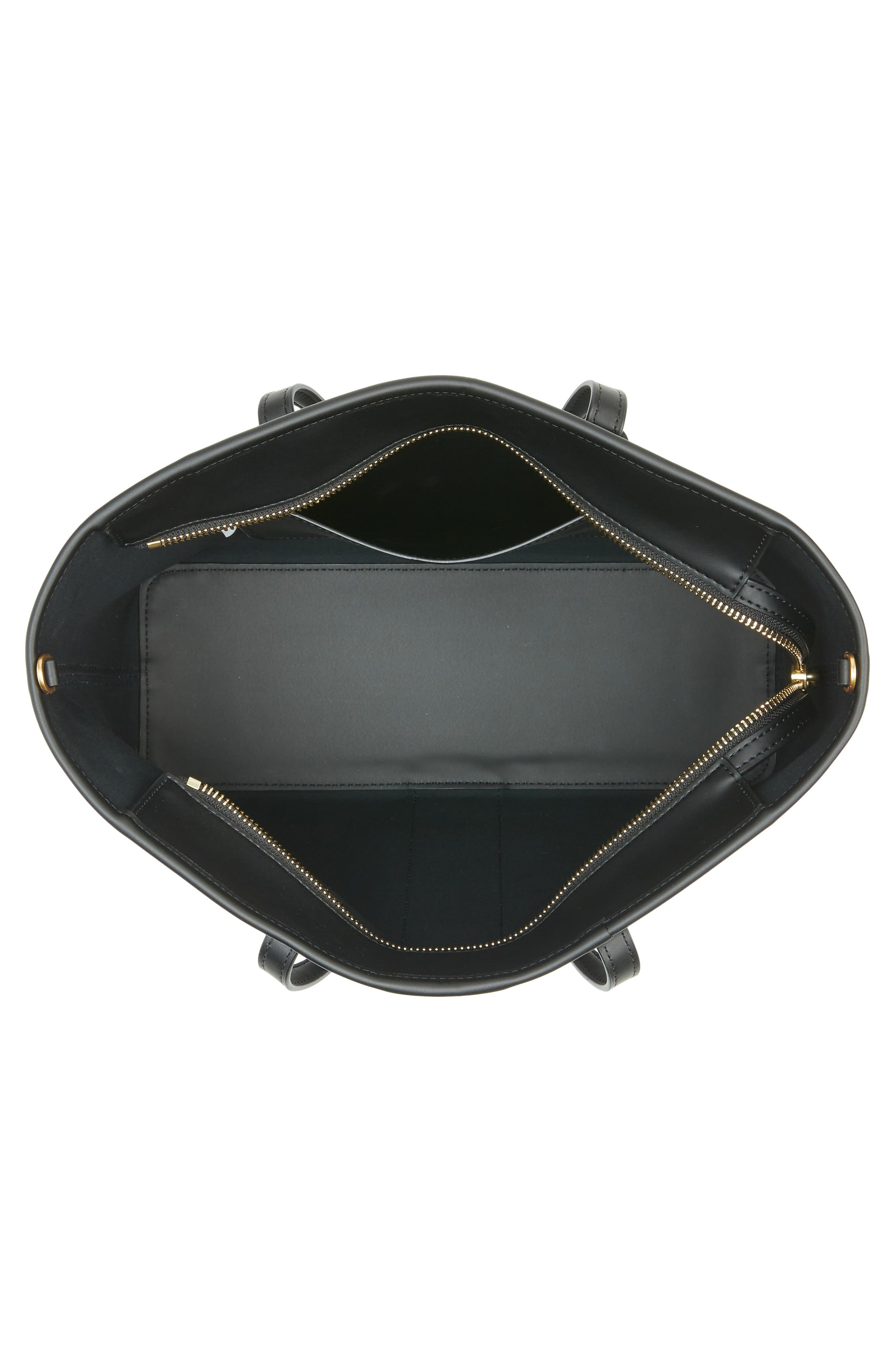 Tory Burch T Monogram Small Coated Canvas Tote, Alternate, color, 