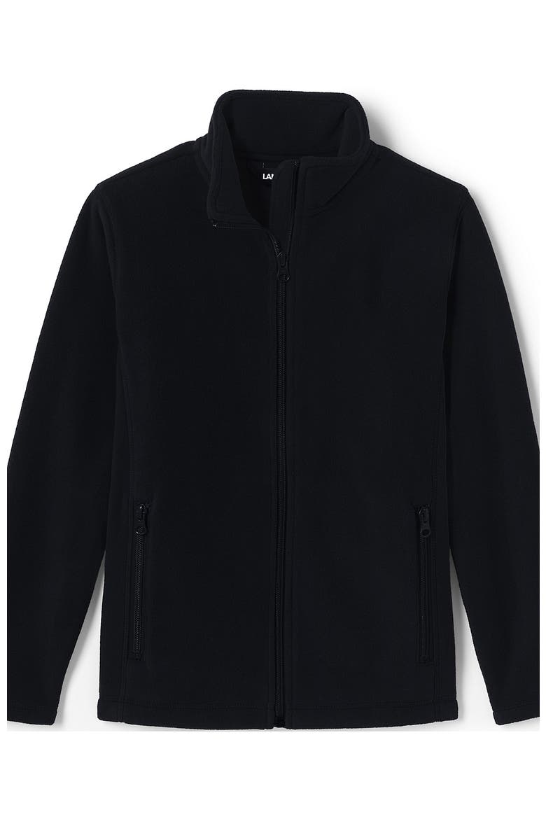 Kids Mid-weight Fleece Jacket, Main, color, Black