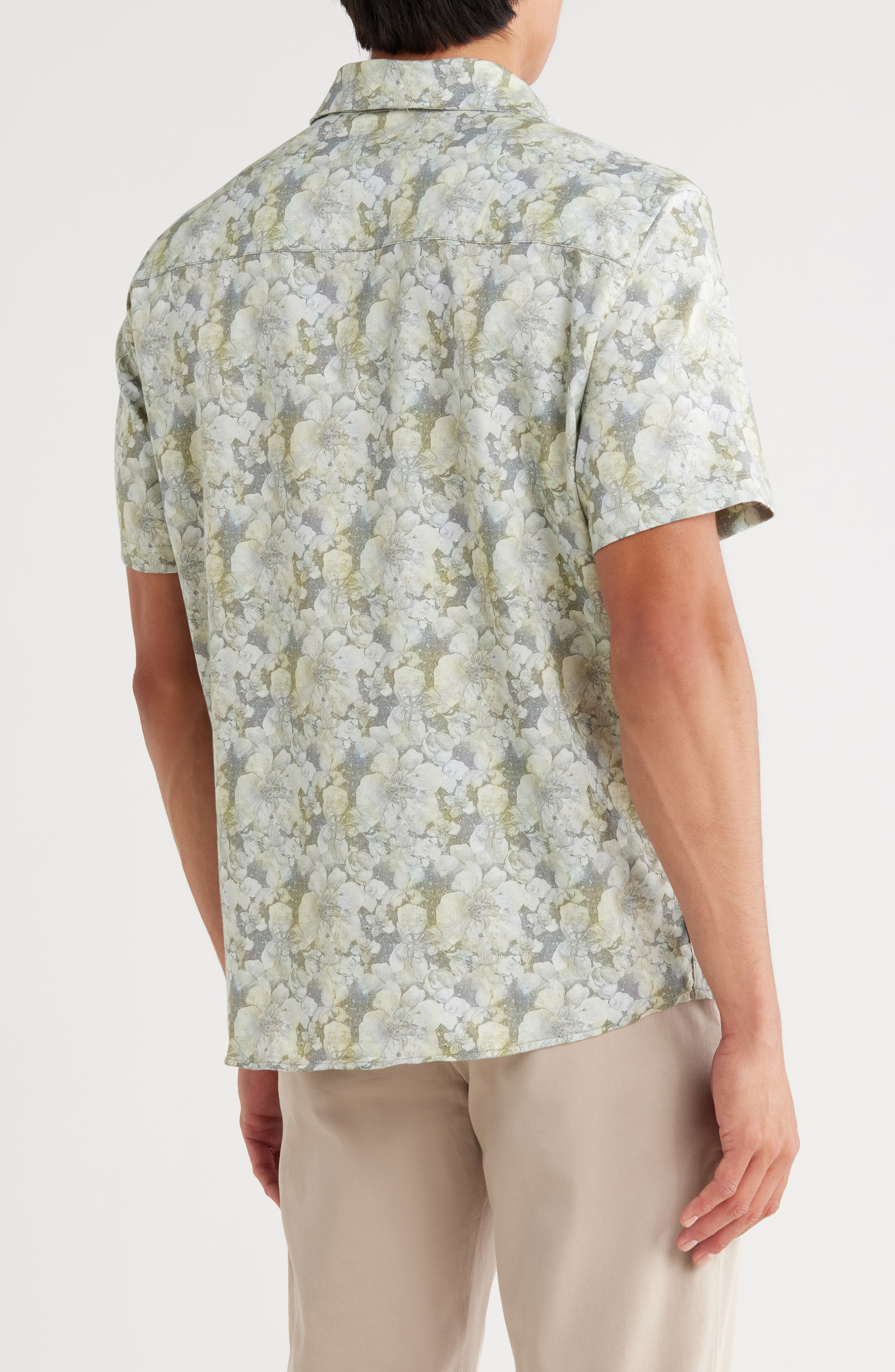 Manuel Floral Short Sleeve Button-Up Shirt - image 2