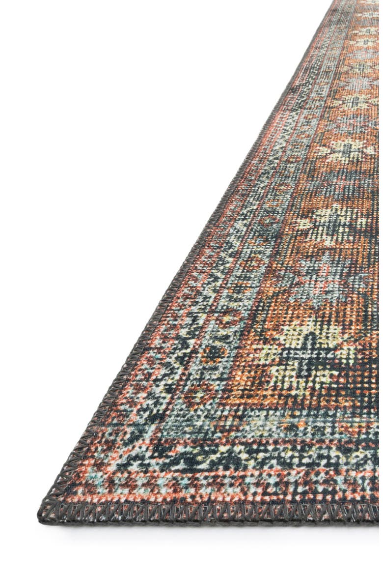 II Skye Collection Rug - Sea/Rust - 7'-6" x 9'-6", Alternate, color, SEA / RUST