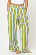 LSPACE Sur Wide Leg Linen Blend Cover-Up Pants
