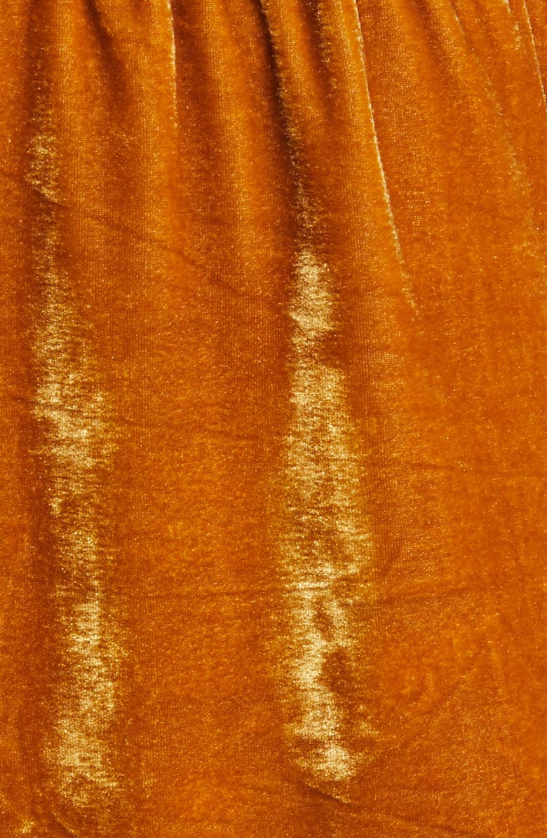 BTFL-life Nama Surplice V-Neck Bracelet-Sleeve Velvet Romper, Alternate, color, 