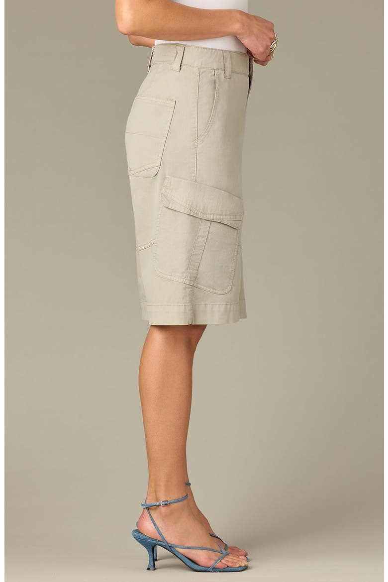 Skyrise Cargo Bermuda Shorts, Alternate, color, EUCALYPTUS