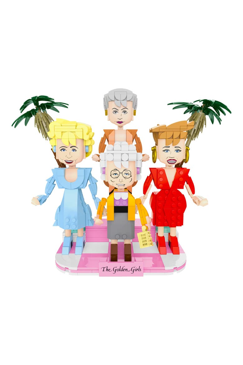 The Golden Girls Living Room Building Set, Alternate, color, Yellow