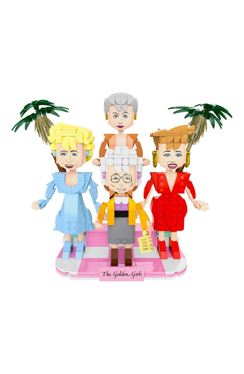 Brickcraft The Golden Girls Living Room Building Set, Alternate, color, Yellow