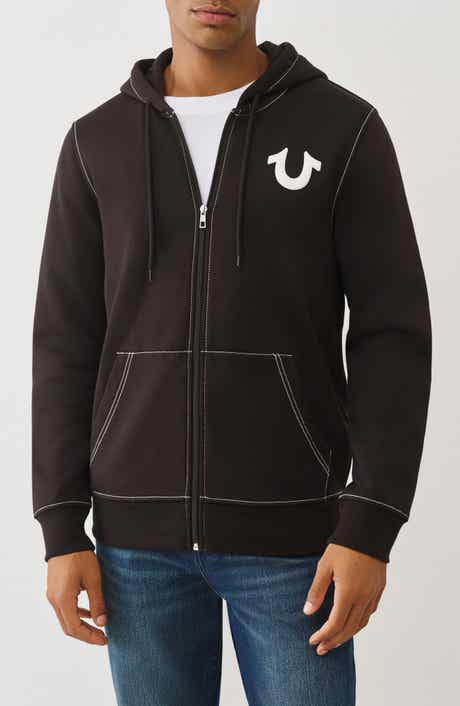 True Religion Floating Horseshoe Zip Hoodie