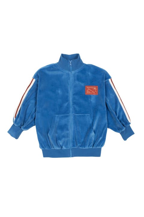 Velour Track Jacket (Toddler, Little Kid & Big Kid)
