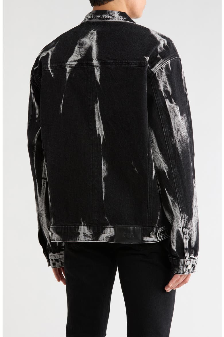 Danny Denim Trucker Jacket, Alternate, color, BLACK MARQUINA