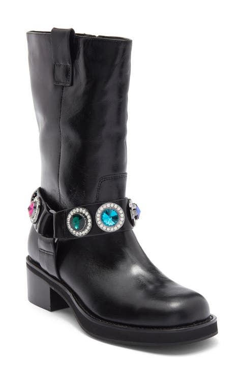 Octavia Bejeweled Boot (Women)
