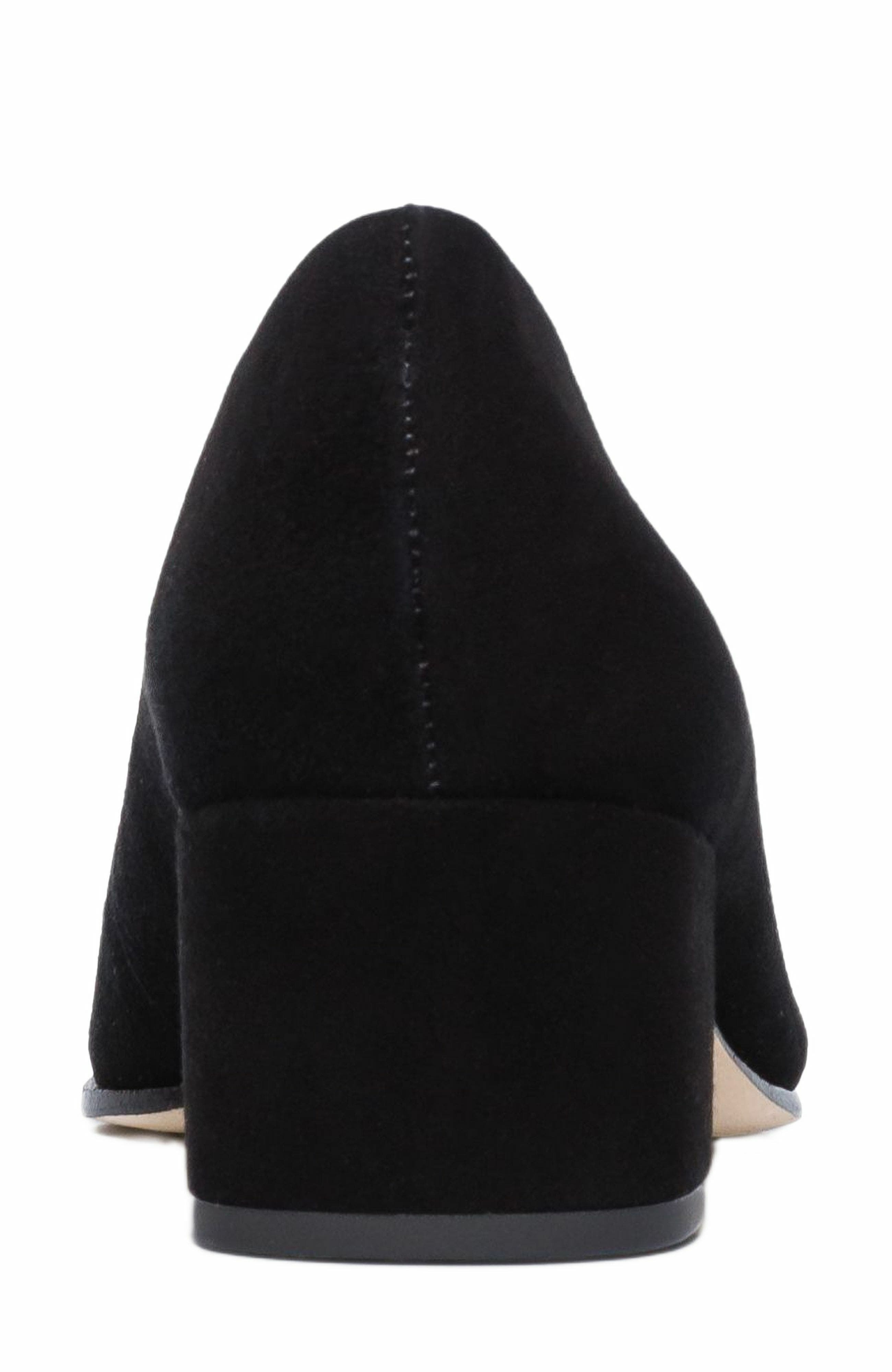 Bernardo Footwear Millie Block Heel Pump, Alternate, color, Black