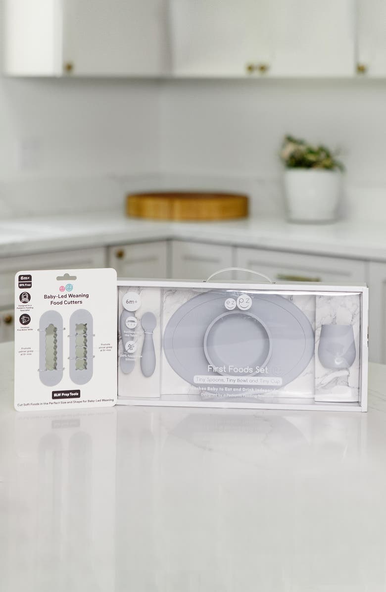 ezpz First Foods Set & Food Cutters, Alternate, color, 