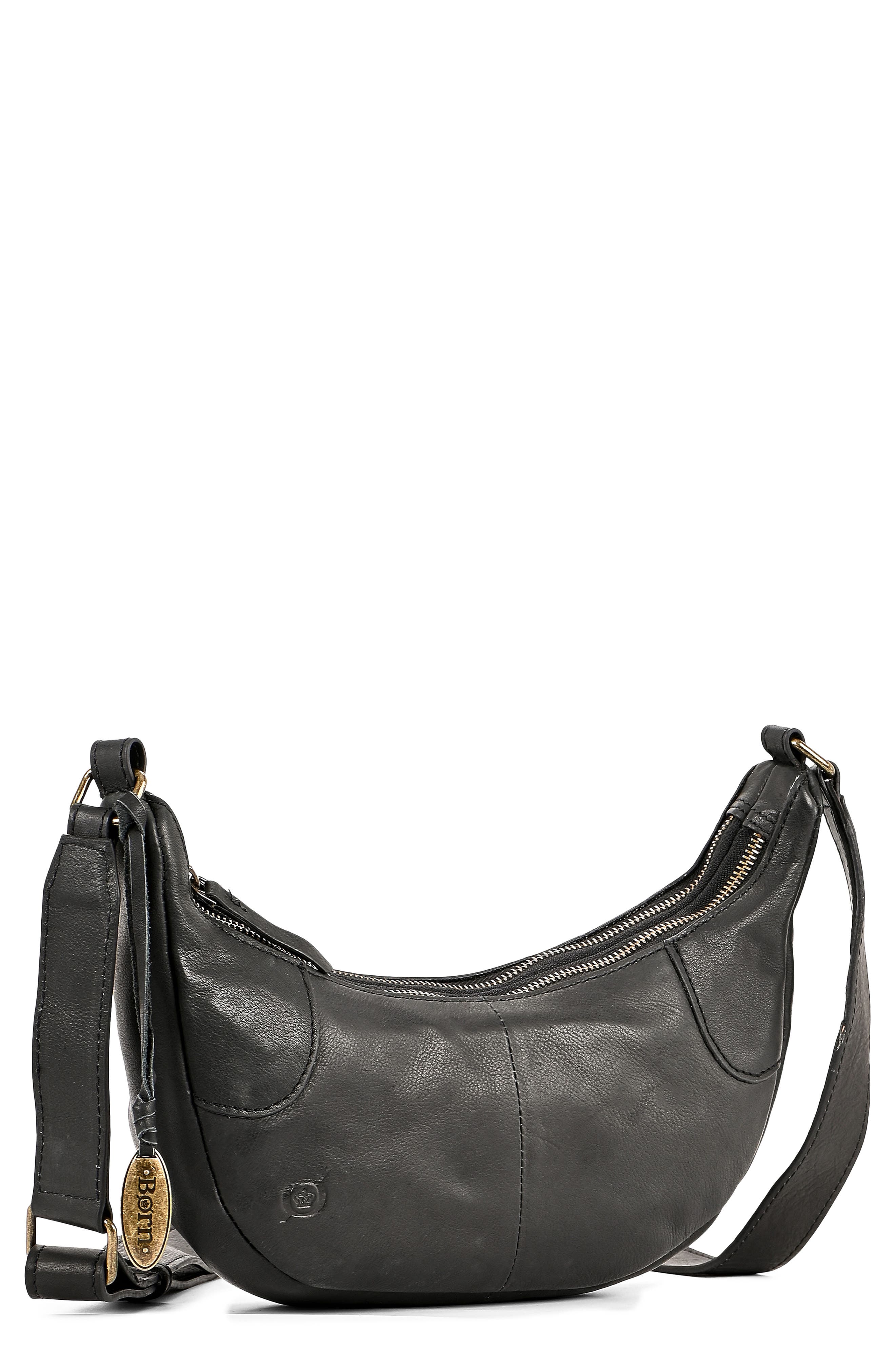 Børn Brindale Crescent Leather Crossbody
