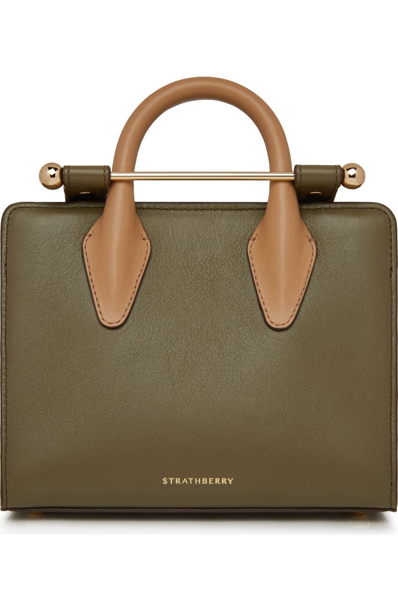 Strathberry Nano Leather Tote, Main, color,