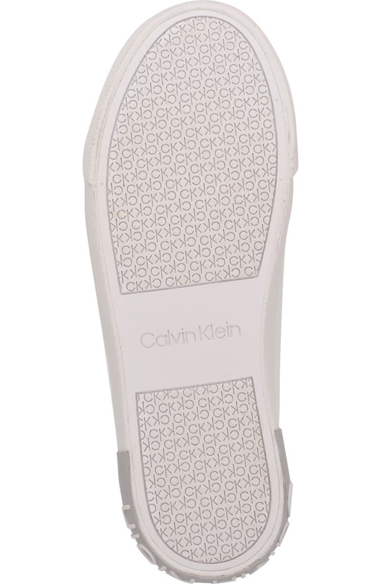 Calvin Klein Cathee Faux Leather Sneaker, Alternate, color,