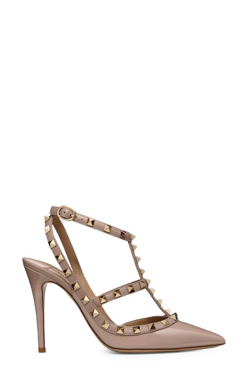 Valentino Chic Sling Back Pointed Toe Pumps In Multi