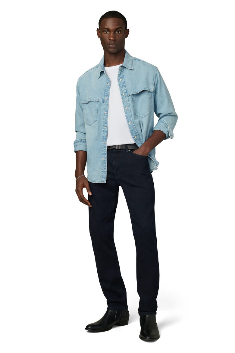 The Classic Straight Leg Jeans, Alternate, color, LINDLEY