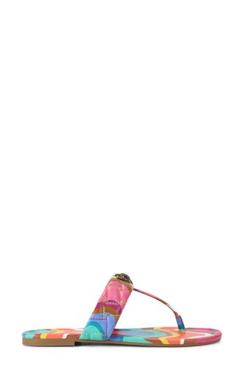 Kurt Geiger London Kensington T-bar Sandal In Multi